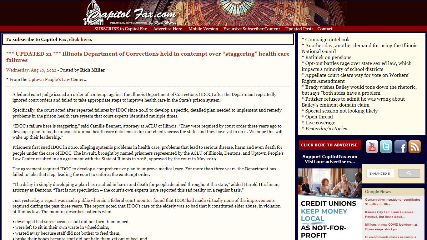 Capitol Fax.com - Your Illinois News Radar » *** UPDATED x1 ...